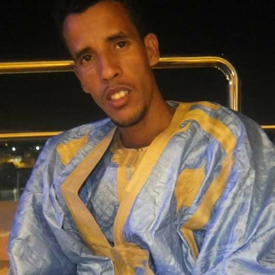الصحفى الرياضى بوكالة الأخبار المرتجى ولد الوافى