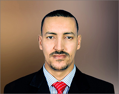 الاعلامي الموريتاني أحمد فال ولد الدين