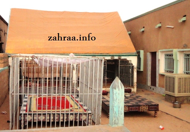 قفص من أقفاص الكساسبة داخل أحد المنازل بكرو