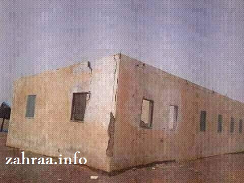 المركز الصحي قبل ترميمه من طرف السكان