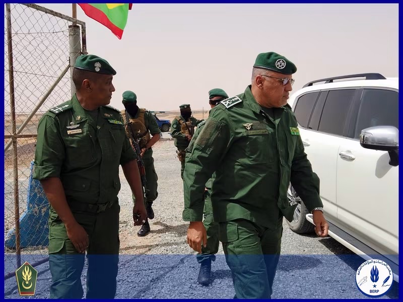 قائد أركان الدرك الوطني يتفقد وحدة تأمين منطقة تازيازت (صور)