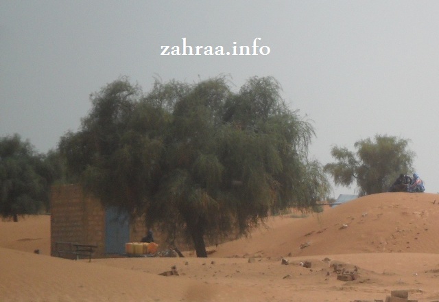 المدرسة القديمة والتى قام الرئيس بزيارتها خلال جولته مارس 2015