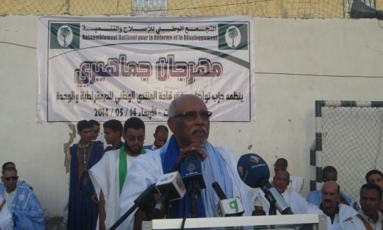 الشيخ سيد أحمد ولد باب أمين الرئيس الدوري السابق لمنتدى المعارضة الموريتانية