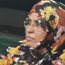 رئيسة المنظمة النائب توت بنت الطالب النافع 