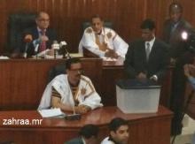 المكتب الذى أدار آخر عملية تصويت لمجلس الشيوخ الموريتانى قبل إلغاء الغرفة من طرف الرئيس عبر استفتاء دستورى 2017 
