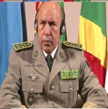 قائد الجيوش العامة بموريتانيا اللواء الركن محمد ولد الغزواني