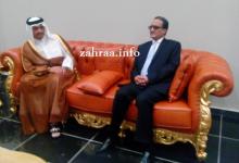 وزير الخارجية الموريتانى اسلكو ولد أحمد أزدبيه مع وزير الخارجية القطرى إبان القمة العربية الأخيرة